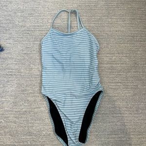 Blue and white stripe Jolyn